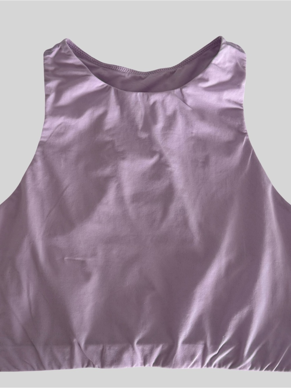 SKIMS Lavender (Light Purple) Seam Detail Tank Top
